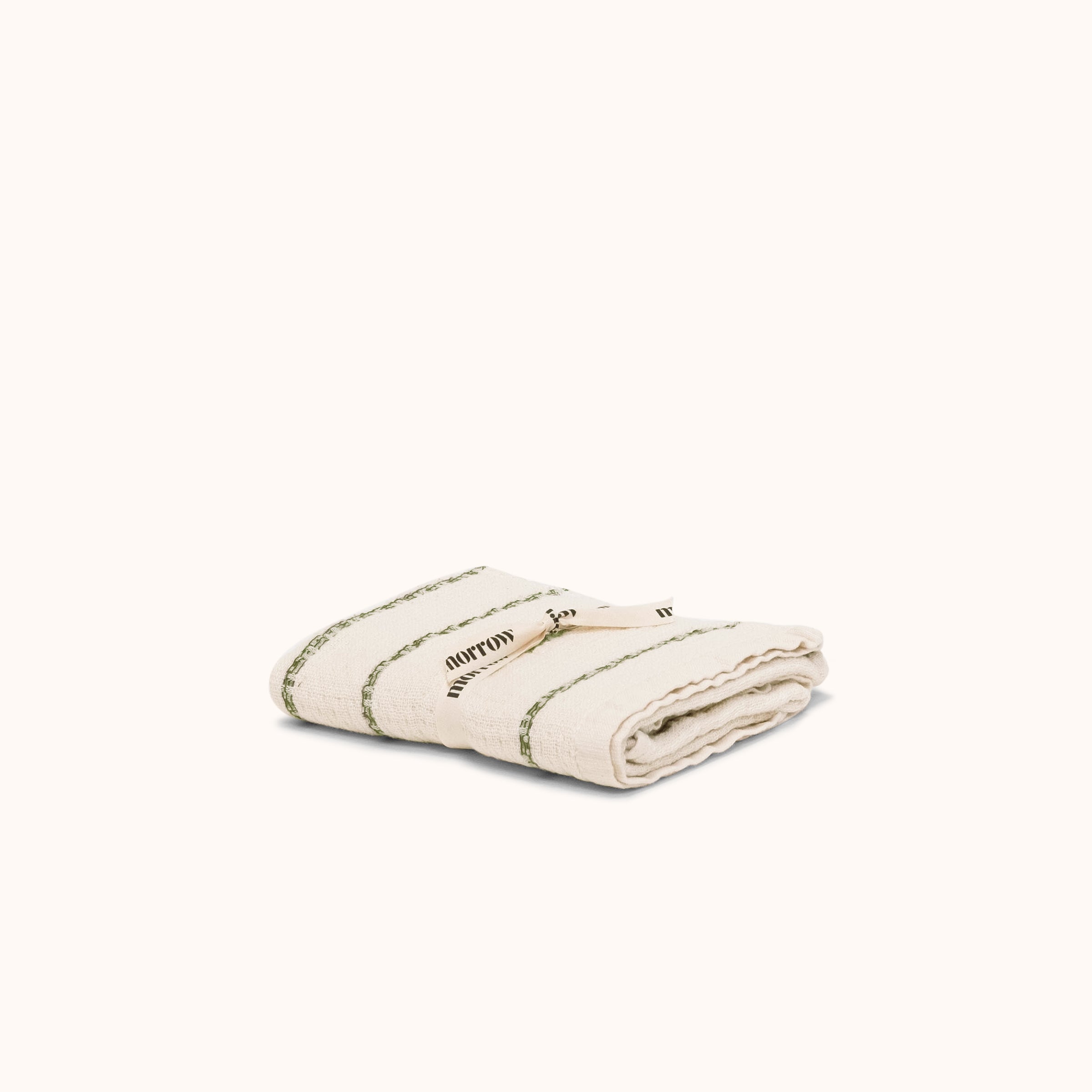 Linen Casa Kitchen Towel – Striped Heather Gray