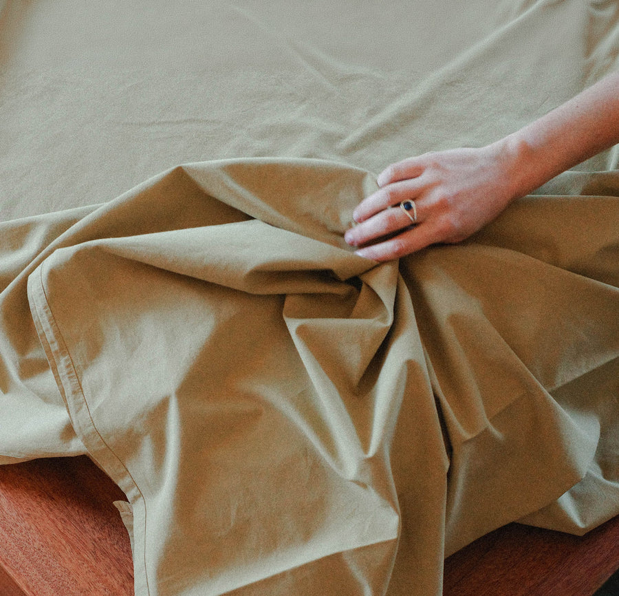 Shop by Material - Organic Matte Sateen