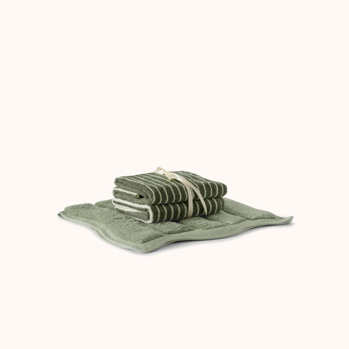 Hand Towel + Bath Mat Bundle Juniper