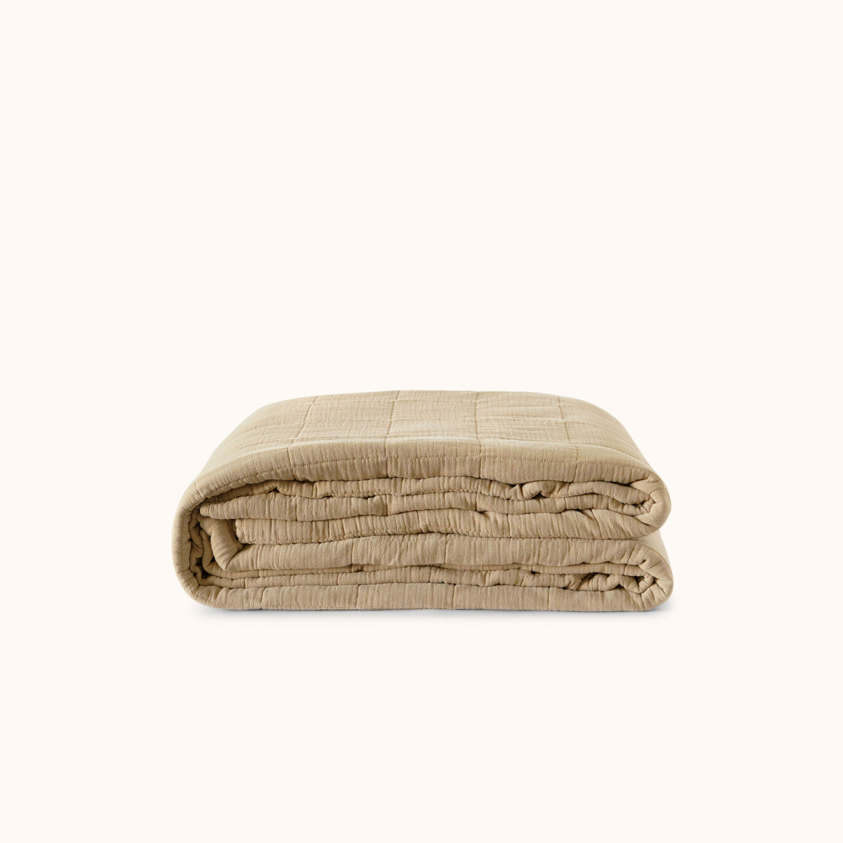 Cotton Gauze Quilt - Dune, King/Cal King