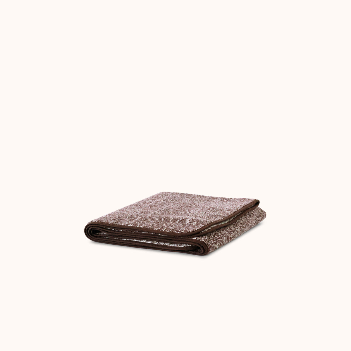 Striped Terry Marrón Ecru Bath Towel