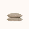 Striped Pillowcase Set - Verde/Rose, King