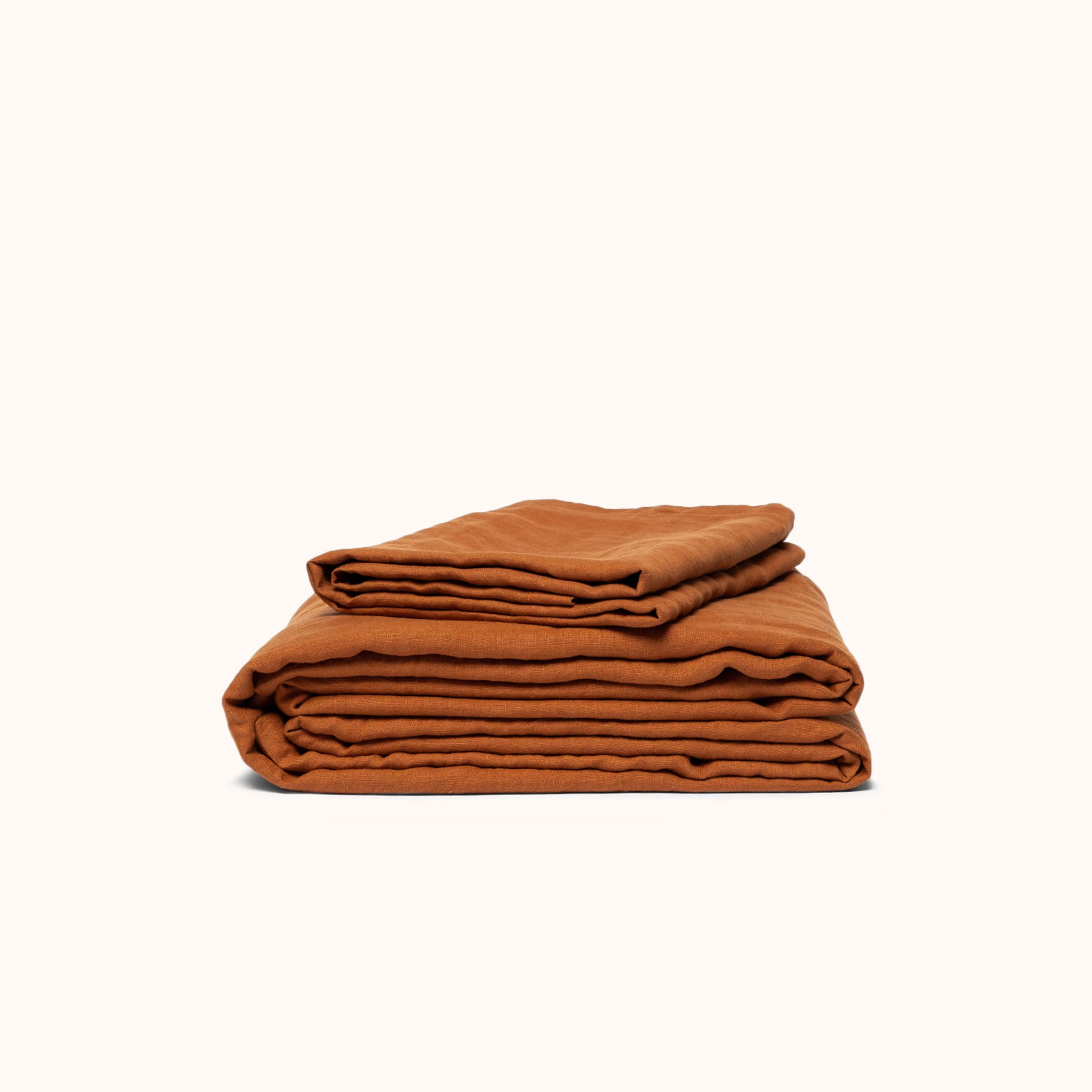 Sheet Set- King in Terracotta