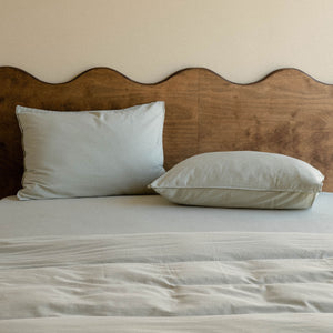 Eucalyptus Sateen - Fitted + Pillow Set