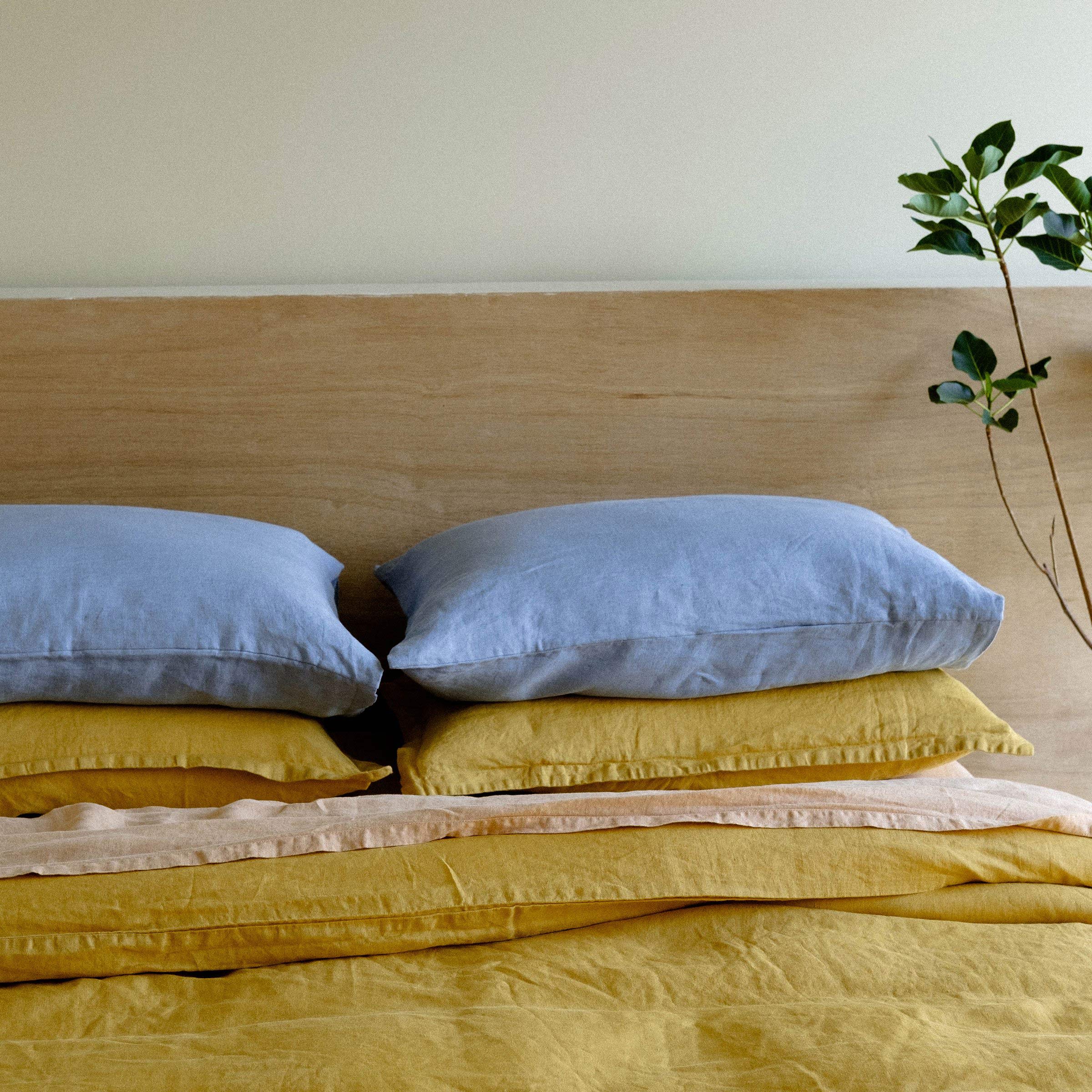 Morrow Soft Goods Heirloom Linen Duvet Set