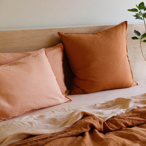 Duvet Cover - Terracotta, Full/Queen